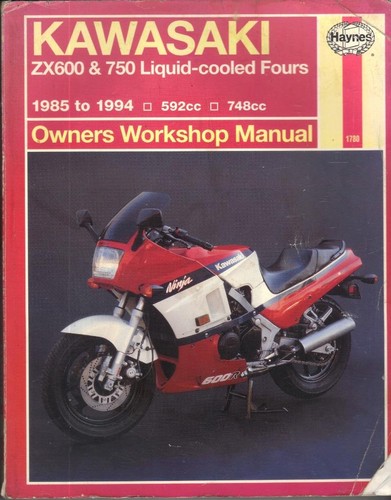Manuale kawasaki gpz600 - manuale,
