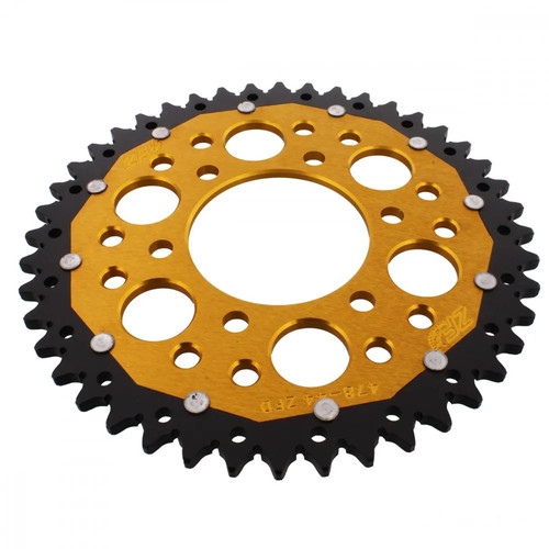 Pignone alluminio oro - , denti